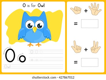 Alphabet A-Z Tracing and puzzle Worksheet,  Exercises for kids - illustration and vector - A4 paper ready to print