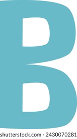 Alphabet B so cute for your design.