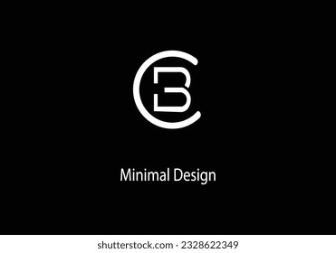 Diseño del logotipo del monograma BC del alfabeto. Alfabeto BC. logotipo vectorial. logotipo de palabra.  diseño de marketing. logotipo del icono BC.