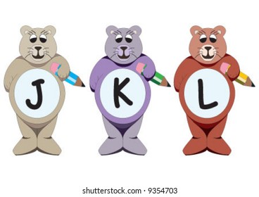Alphabet bears