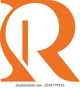 Alphabet Beautiful R Colorful Design