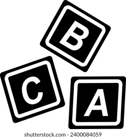 alphabet blocks alphabet abc education cube 13614