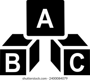 alphabet blocks alphabet abc education cube 13604