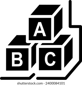 alphabet blocks alphabet abc education cube 13596
