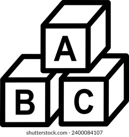 alphabet blocks alphabet abc education cube 13591