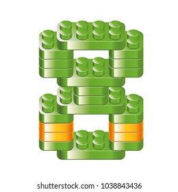 Alphabet blocks figures constructor