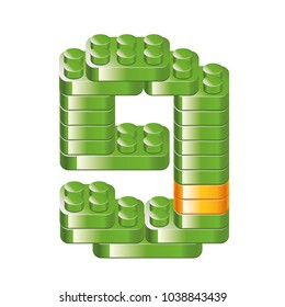 Alphabet blocks figures constructor