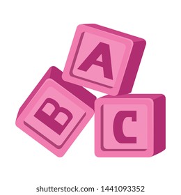 alphabet blocks toys baby icons