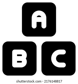 Alphabet Blocks Use In Preschool Teaching Method