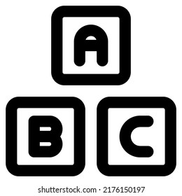 Alphabet Blocks Use In Preschool Teaching Method