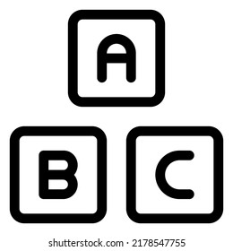 Alphabet Blocks Use In Preschool Teaching Method