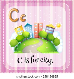 Alphabet C is for city