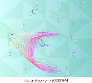 Alphabet C icon vector