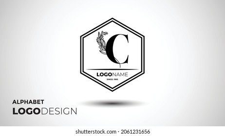 Diseño del logotipo del vector Alphabet C | Diseño de logotipo para carta para C