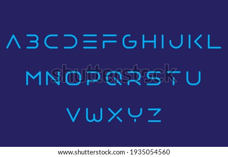 alphabet calligraphy lettering a to z font family Stock fotó © 