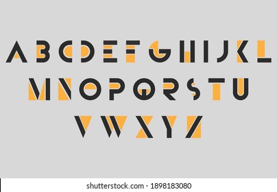 alphabet capital lettering a to z font family