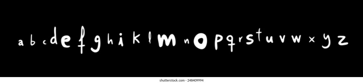 Alphabet card