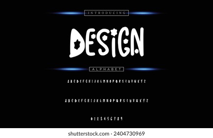 alphabet, cartoon font, playful joyful letters for fun logo, exclaiming headline, comic book speech typography, game design. Vector typographic design