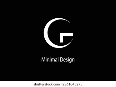 Alfabeto CG, diseño de logotipo de monograma, icono CG, vector CG, plantilla, letra CG