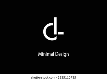 Alphabet CL , monogram CL, logo vecter design, line art, initial logo, 
