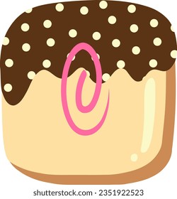 alphabet collection with a donut theme