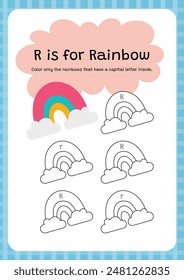 alphabet coloring abc worksheet printable for kids education fun learning activity
