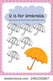 alphabet coloring abc worksheet printable for kids education fun learning activity