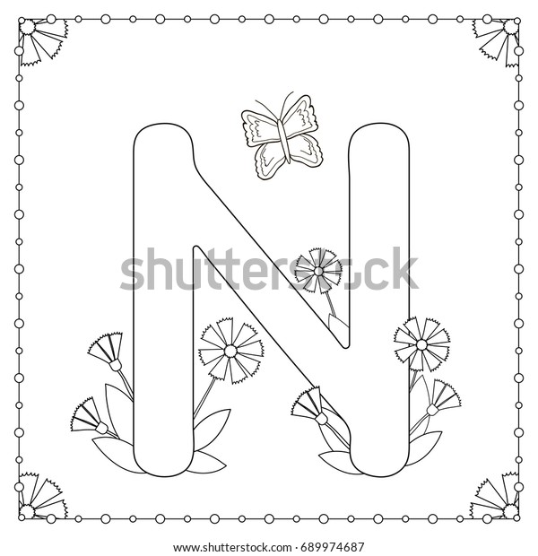 Top 10 Free Printable Letter N Coloring Pages Online