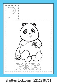 Alphabet Coloring Page  worksheet for kids