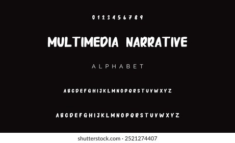 alphabet from comic books. Vector illustration set of alphabet letters, numbers, and graphic font elements from a retro cartoon comic book. imaginative script using numeric and letter components. Pop 