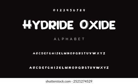 alphabet from comic books. Vector illustration set of alphabet letters, numbers, and graphic font elements from a retro cartoon comic book. imaginative script using numeric and letter components. Pop 