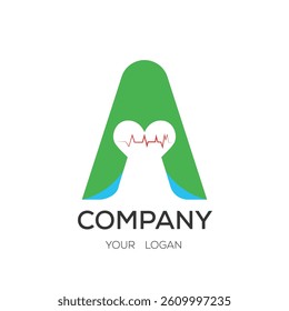 Alphabet A Company Logo Design