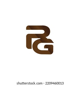 Alphabet Creative Modern RG Latter R And GLogo Design Template Symbol Image 
Guardian Color Logo Design 