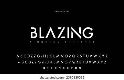 alphabet custom text strong and funky