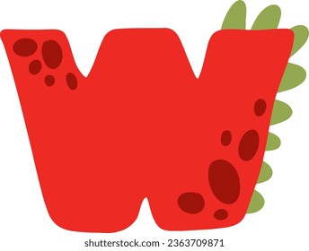 un alfabeto con un lindo tema de dinosaurio