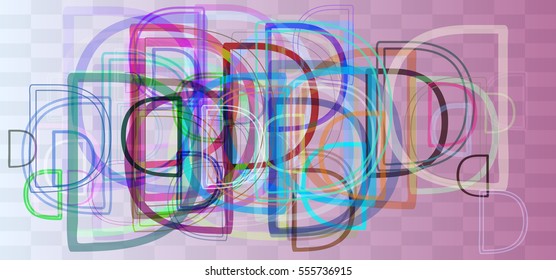 Alphabet D art texture
