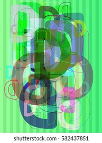 Alphabet D texture art