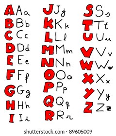 Alphabet design