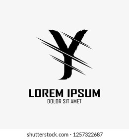 alphabet design logo y