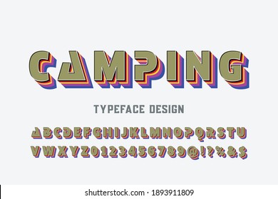 diseño de alfabeto, vector de tipo, fuente alfabética, fondo de estilo gris