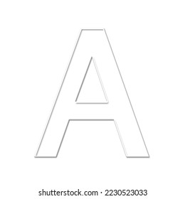 Un vector de diseño alfabético con un efecto hermoso 