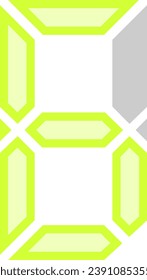ein Alphabet mit einem digitalen Alarmthema