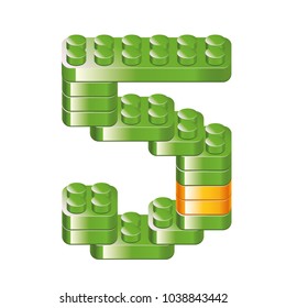 Alphabet digits set designer