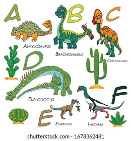 41 F dinosaur vector Images, Stock Photos & Vectors | Shutterstock