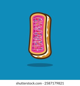 The alphabet I is donut shape