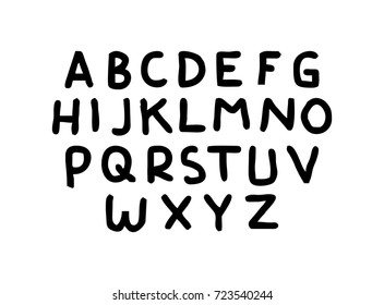 alphabet doodle