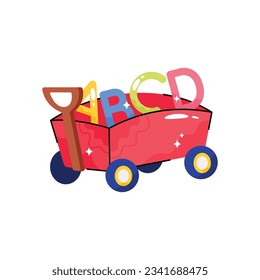 Alphabet doodle vector filled outline Sticker. EPS 10 file