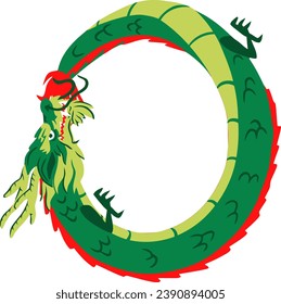 ein Alphabet mit einem Thema der Drachenpfeiler