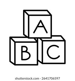 alphabet drawing tex icon white on background