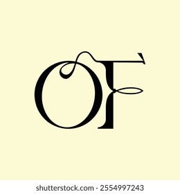 alphabet emblem initial modern minimalist timeless business logo design